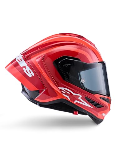 Alpinestars Supertech R10 Arius Motorcycle Helmet, Advanced Carbon Shell, ECE06/DOT