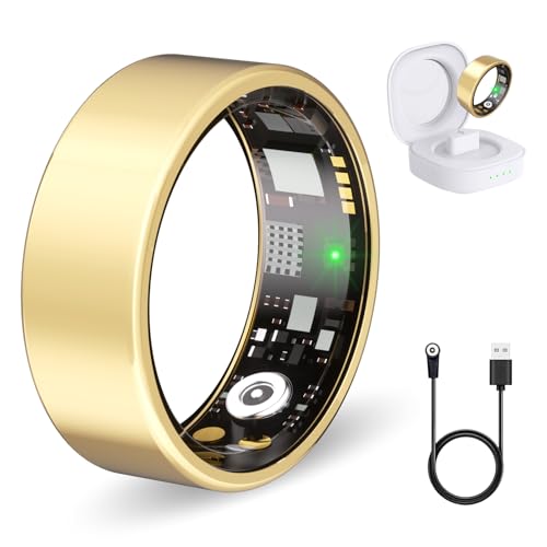 Nyweey Smart Ring for Women Men Fitness Ring with Heart Rate, Blood Pressure, Blood Oxygen, Sleep Tracker, Step Tracker, I...