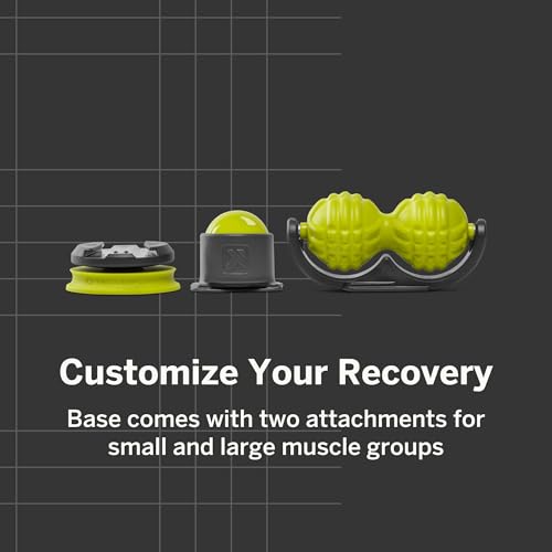 TRIGGERPOINT Mountable Massage Ball Pro – Wall-Mounted Recovery Tool with Single & Peanut-Style Attachments, Multi-Density...