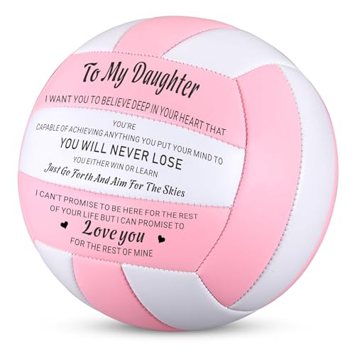 Birthday Gifts for Daughter from Mom Volley Lite Volleyball Molten Volleyball for Outdoor Indoor Volleyballs for Daughter ...