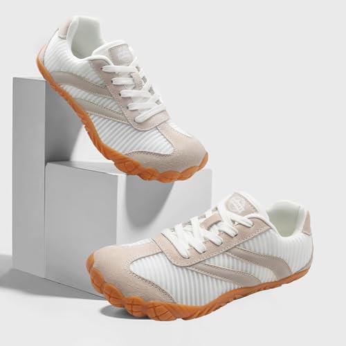 Barefoot Shoes Women Casual Sneakers,Wide Toe Box Shoes Women Zero Drop Barefoot Shoe Men,Minimalist Trail Running Shoe,No...