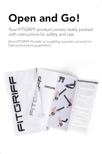Fitgriff® Lifting Wrist Straps for Weightlifting, Gym, Deadlift, Workout (Made of Premium Cotton & Padded) - Men & Women