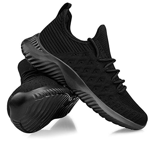 Feethit Womens Slip On Walking Shoes Non Slip Running Shoes Breathable Workout Shoes Lightweight Gym Sneakers
