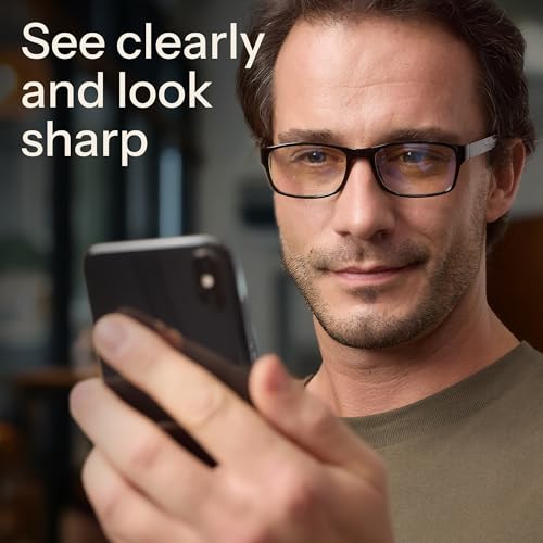 Gaoye 1.75 Professional Reading Glasses for All Day - Computer Readers with Blue Light Protection - Value Pack