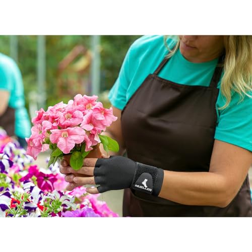 Mueller Sports Medicine Compression Glove for Men and Women, Hand & Wrist Pain Relief Support, Ideal for Carpal Tunnel, Ar...