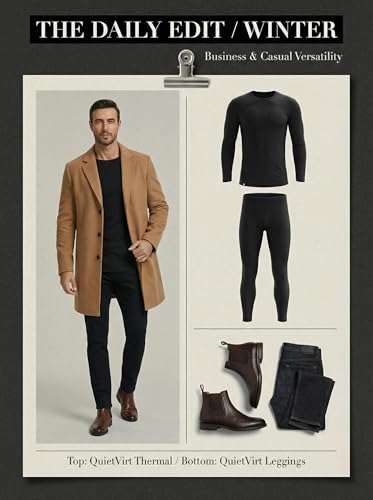 Men Heavyweight Rayon Polyester Thermal Underwear Base Layer Long Johns Blended Fleece Lined Set for Cold Weather