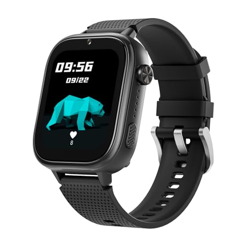 OKYUK Kids Smart Watch Gift for Girls Age 5-12, 4G Kids Watch 47 Games, HD Touch Screen Two-Way Calling Feature, School Se...