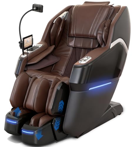 Notired Space Walk & Ankle Stretch 4D Massage Chair Full Body, Unique 2026 Zero Gravity SL-Track Shiatsu Massage Chair Rec...