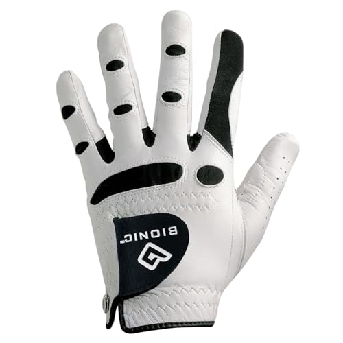 Bionic Men's Stablegrip 1.0 White Golf Glove