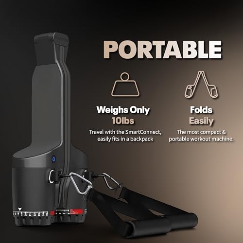 MAXPRO Fitness: Cable Home Gym | As Seen on Shark Tank | Versatile, Portable, Bluetooth Connected | Strength, HIIT, Cardi...