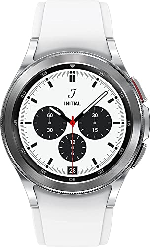 Samsung Galaxy Watch 4 Classic 42mm Smartwatch with ECG Monitor Tracker for Health Fitness Running Sleep Cycles GPS Fall D...