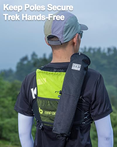 Trekking Poles Carry Bag, Waterproof & Lightweight Hiking Poles Storage Bag, Portable Storage Bag for Trekking Poles, Suit...
