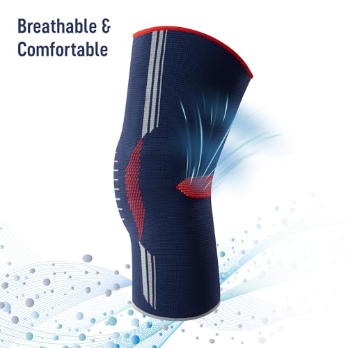 Actirun High-Stability Knee Sleeve with Side Stabilizers – Firm Compression Support for Men & Women – Recovery for Meniscu...
