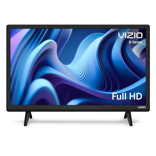 VIZIO 24-inch D-Series Full HD 1080p Smart TV with Apple AirPlay and Chromecast Built-in, Alexa Compatibility, D24f-J09, 2...