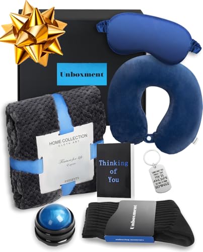 UNBOXMENT Care Package for Men, Get Well Soon Gifts, Feel Better After Surgery Recover Gift Basket, Cancer Chemo Encourage...