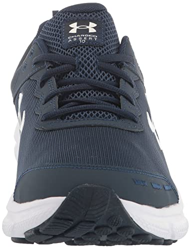 Under Armour Men's Charged Assert 10 Shoes, (400) Academy/Academy/White, 10.5