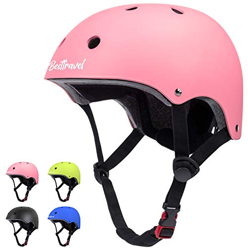 Besttravel Kids Helmet, Toddler Adjustable Kids Ages 3-8 Years Old Boys Girls Multi-Sports Safety