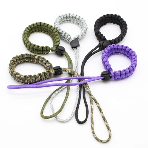 Phunihel Universal Camera Wrist Strap, Paracord Quick Release Hand Strap Lanyard with Woven Umbrella Rope Design for Secur...