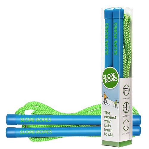 Slope Ropes Kids Ski Trainer to Teach Kids to Downhill Ski Safely with Proper Posture, Simple Harness Free Design, Fun for...