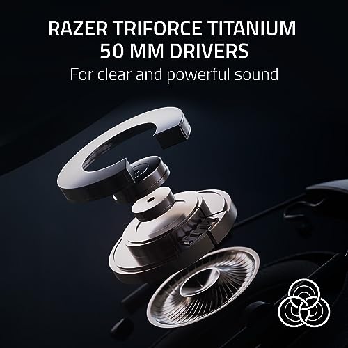 Razer BlackShark V2 HyperSpeed Wireless Gaming Headset: 280g Lightweight - THX Spatial Audio - Bendable Mic - 50mm Drivers...