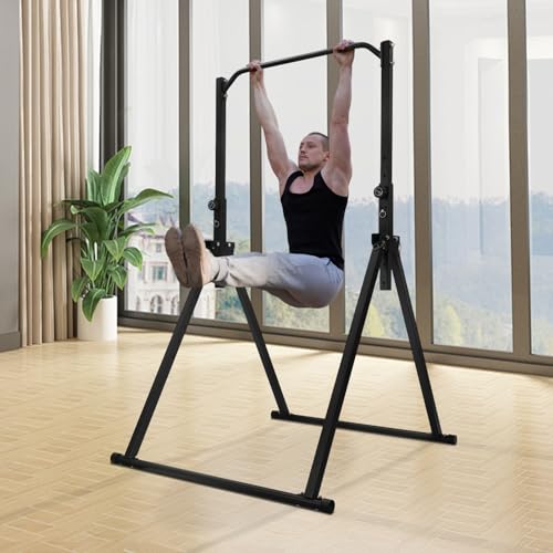 Free Standing Pull Up Bar, Foldable Pullup Bar Power Tower, Adjustable Height Pull Up Workout Station For Home Gym, 440 Lb...