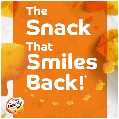 Goldfish Cheddar Crackers, 1.5 oz. Snack Packs, 30 Count