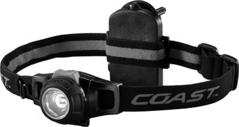 Coast Hl7 Led Headlamp, 330 Lumen, Focusing, Black, Model 19284, Plastic Material