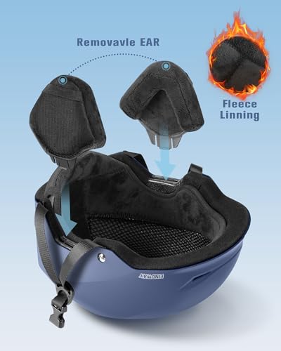 Findway Ski Helmet [Upgrade] Snowboard Helmet for Adults,[Goggles Friendly] Durable ABS Shell, Protective EPS Foam & Adjus...