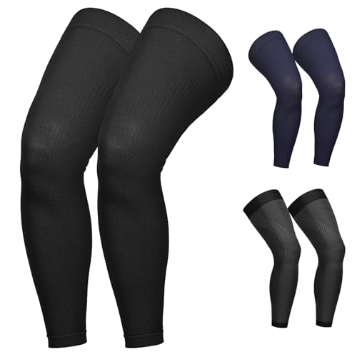 KEKING Full Leg Compression Sleeves, Unisex, Thigh High Compression Stocking 20-30mmHg Graduated Support for Thigh Calf Kn...