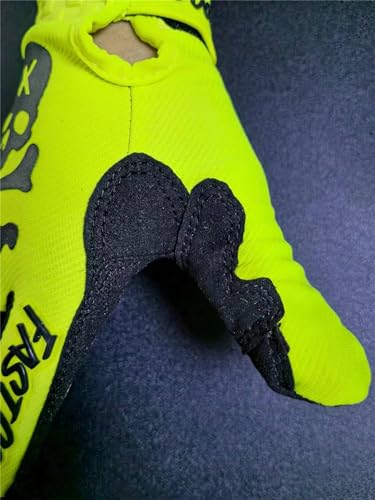 EXCEREY Skeleton Cool Motorcycle Bicycle Full Finger Off-Road Racing Gloves Outdoor Sports for Men Women & Mountaineering