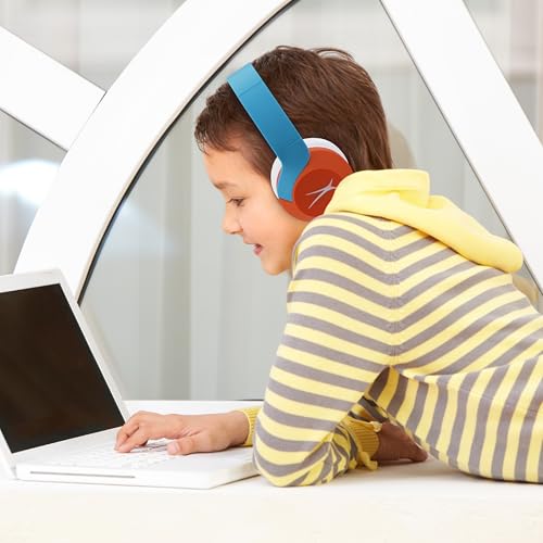 Altec Lansing Kid Safe Noise Cancelling Wireless Headphones 15H Battery, 85dB Volume Limit, Foldable Design Powerful Soun...