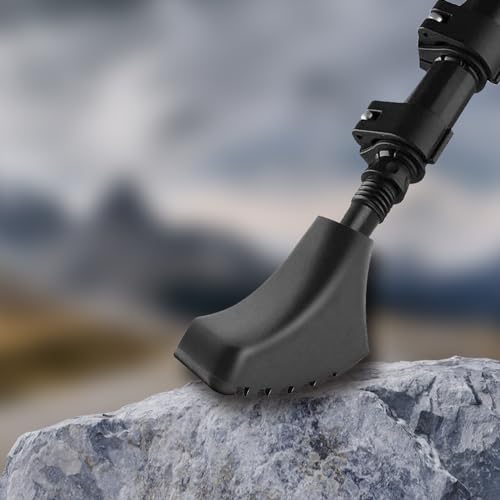 Inscool 6Pcs Replacement Cane Tips - Walking Sticks Accessories, Fit Most Trekking & Hiking Poles