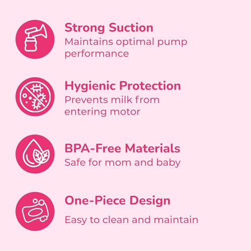 Spectra Baby Spectra Premier Wearable Duckbill Valve & Backflow Protector Replacement Kit - Durable BPA-Free Accessory - 2...