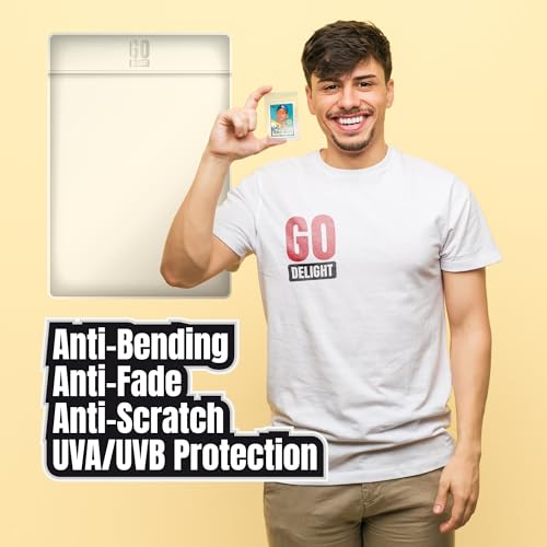 Semi Rigid Card Holders for PSA, SGC, BGS, CSG Grading – 100 Bundle - Baseball Card Sleeves - 50 Card Holders for Trading ...