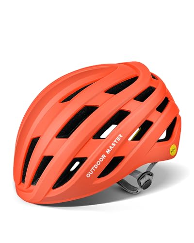 OutdoorMaster MIPS Bike Helmet for Adults-Two Removable Liners & Ventilation in Multi-Environment - Road Bicycle Helmets i...