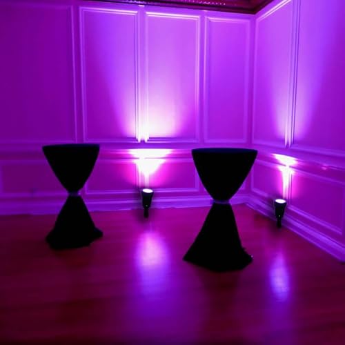 Efavormart 6W Purple LED Backdrop Uplight, Outdoor Waterproof Landscape Spotlight