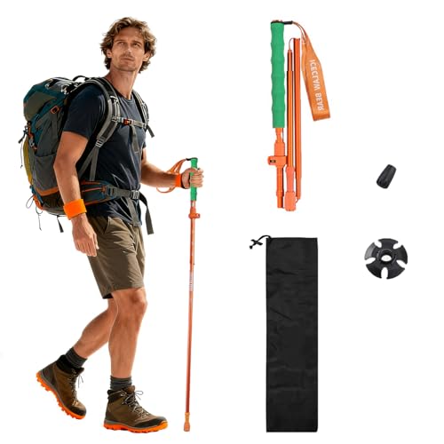 FireHiking Walking Trekking Poles Ultralight 7075 Aluminum Foldable Hiking Poles Portable Compact Walking Sticks