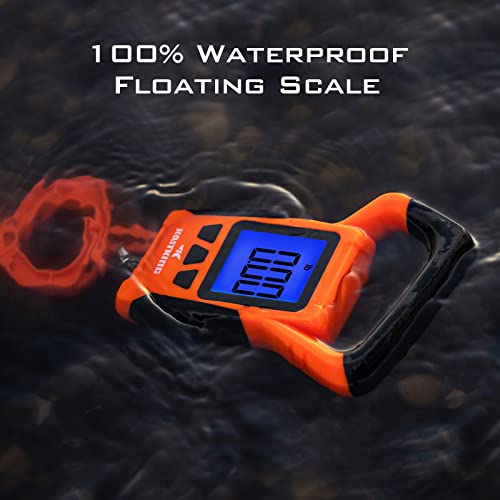 KastKing Fish Scale, WideView Floating Waterproof Digital Scale, 2.5” Large LCD Display, 110lb Capacity, Multi-Mode Pound/...