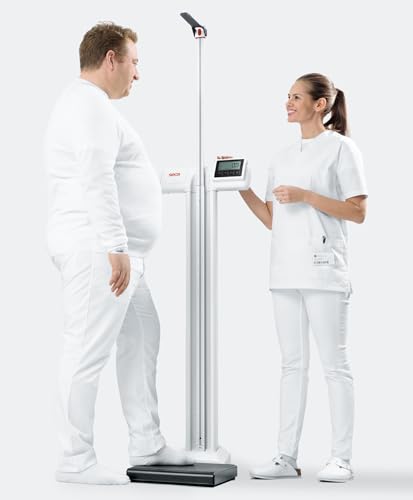 Seca 777 Medical Scale – Professional Physician Scale - Accurate Weight with Consistent Results and BMI - Eye Level Height...