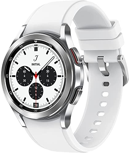 Samsung Galaxy Watch 4 Classic 42mm Smartwatch with ECG Monitor Tracker for Health Fitness Running Sleep Cycles GPS Fall D...