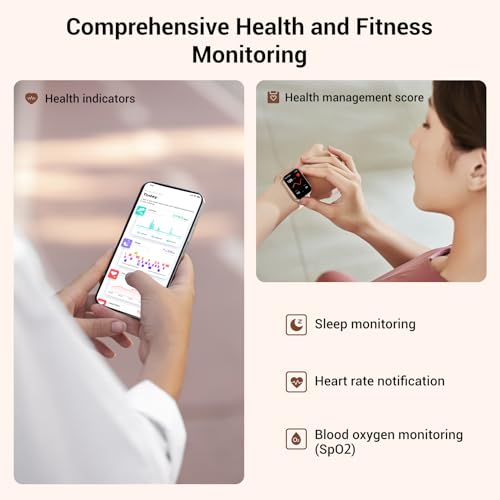 Smart Watch For Women Men ,1.91" HD Screen Fitness Watch With LED Flashlight,100+ Sport Modes Fitness Tracker, Womens Watc...
