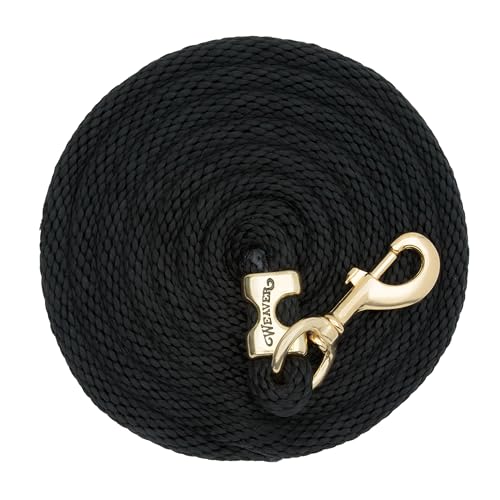 Weaver Equine Performance Lead Rope, Long Horse Lead Rope with Quick Halter Attachment, Soft Comfort Grip, Barn Horse Tack...