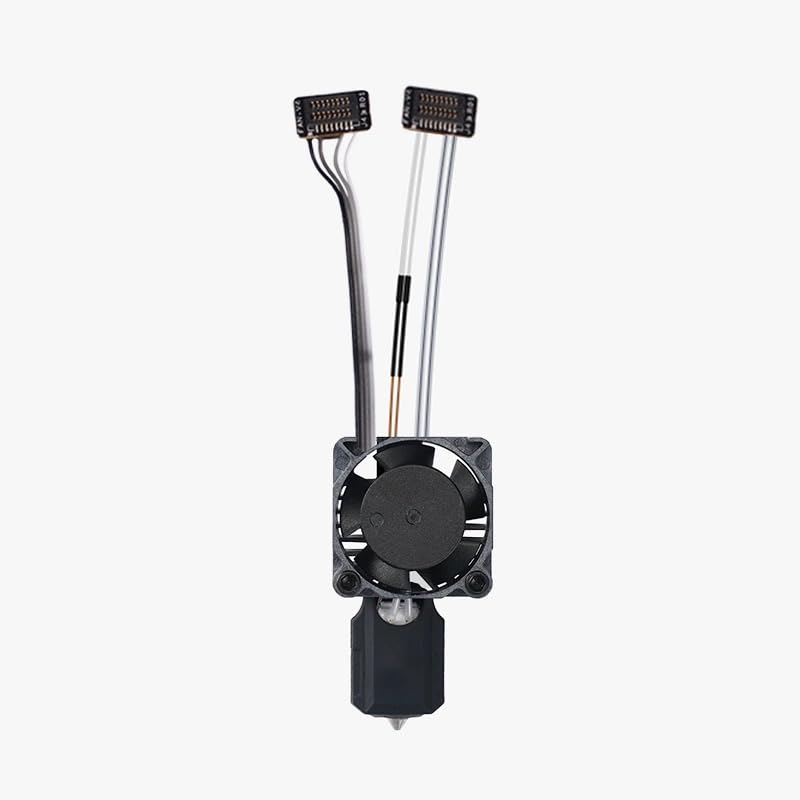 Bamboo LAB Hardened Steel Complete Hotend Kits Set with Fan for Bambu LAB P1,P1P,P1S 3D Printer 0.4MM