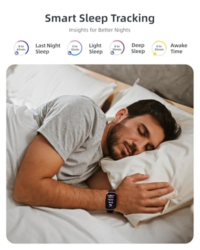 Parsonver Fitness Tracker with Step Counter/Calories/Stopwatch, Health Activity Tracker with Heart Rate Sleep Monitor, IP6...