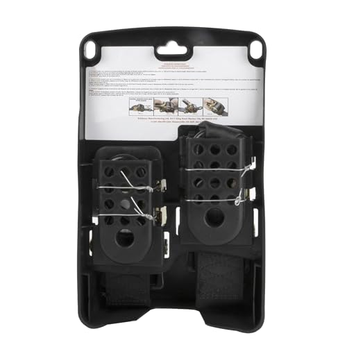 Erickson Pro Series 2in x 10ft Black Retractable Ratcheting Tie-Down Straps, High-Strength Design, 3300 lb Load Capacity, ...