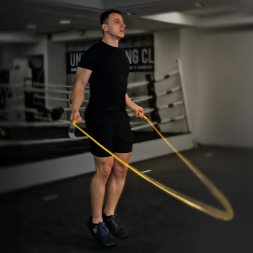 Honor Athletics | Pro Boxing Rope 3.0 | 5.3mm Jump Rope Indoor/Outdoor Adjustable For Boxing | Ultra-Durable, Non-Kinking ...