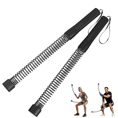 Weighted Ropeless Battle Ropes for Home Gym, 2PCS Portable Cordless Battle Ropes for HIIT Workouts, Cardio & Muscle Traini...