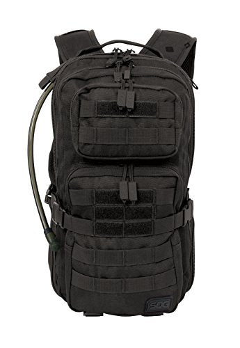 SOG Opcon Hydration Day Pack with 2-Liter Reservoir, 18.2-Liter Storage,Black