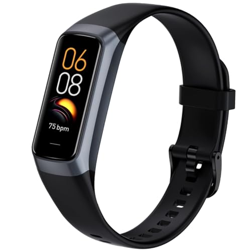 APPBYER Fitness Tracker,Step Tracker,Activity Trackers with 24/7 Heart Rate,Blood Oxygen Blood Pressure Sleep Monitor,5 AT...