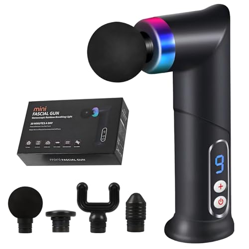 JOYSUWERUN Massage Gun – Mini Massage Gun for Portable Deep Tissue Massage – Quiet Massage Guns for Muscle Relaxation,